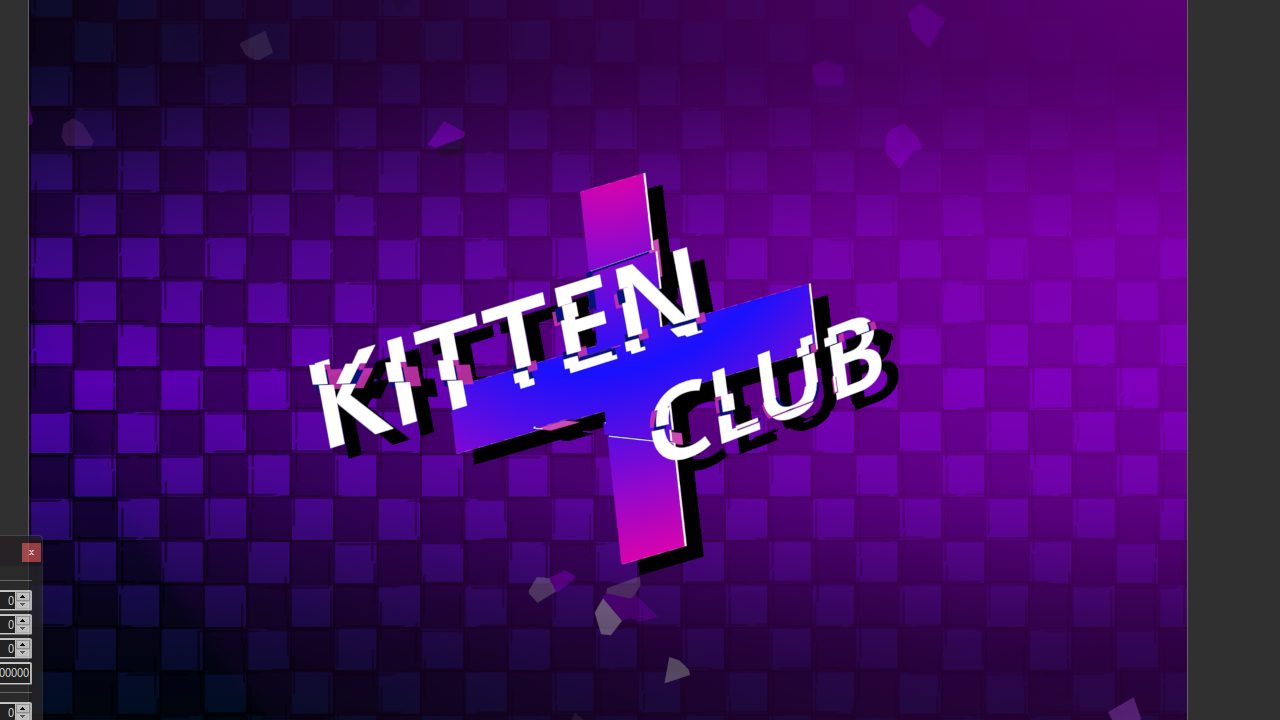 Kitten Club x TruBluCru collab flyer 2