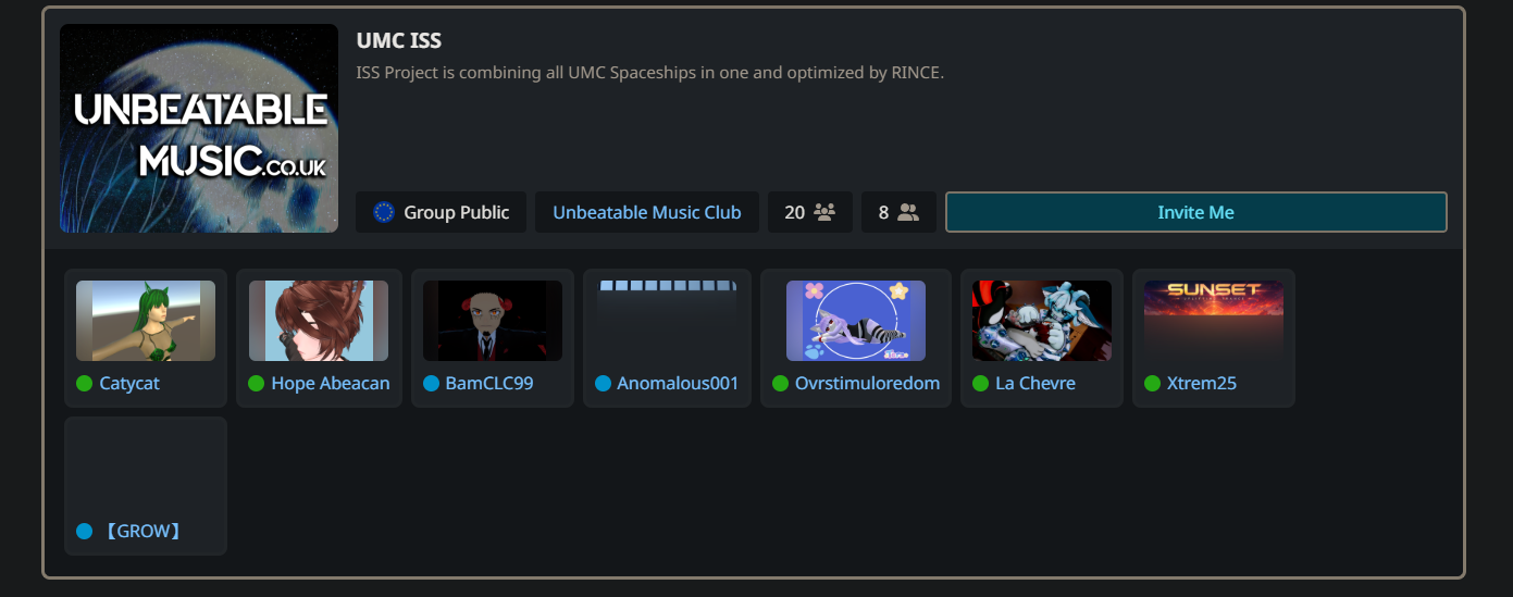VRChat group